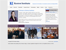 Tablet Screenshot of keston.org.uk
